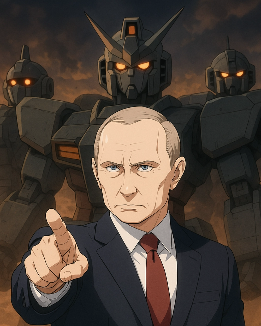 Putin anime phong cách cool