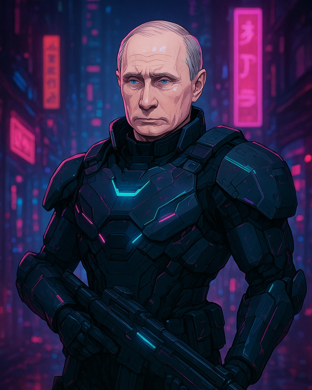 ảnh Putin anime bảnh bao