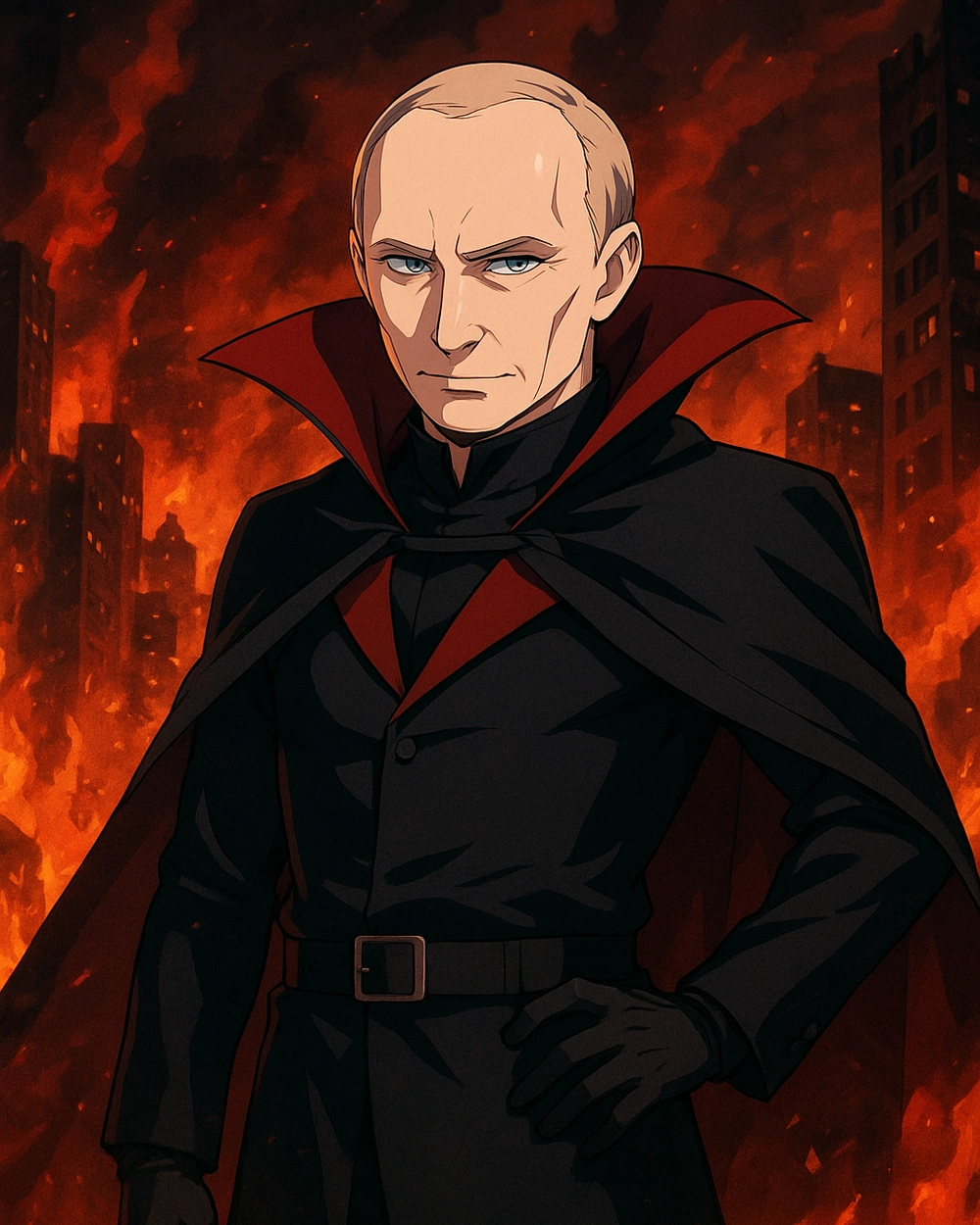 Putin anime cá tính mạnh