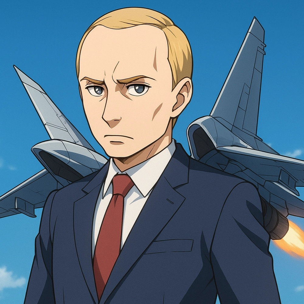 hình ảnh Putin anime ấn tượng