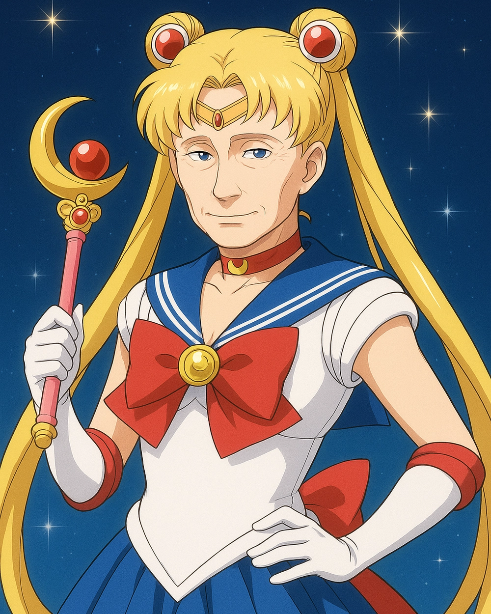 hình ảnh Putin anime hài hước