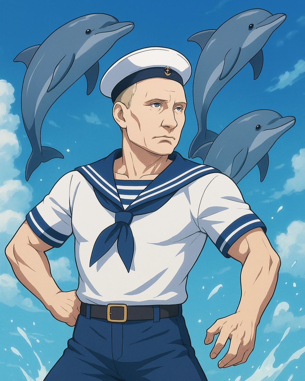 Putin anime cool ngầu