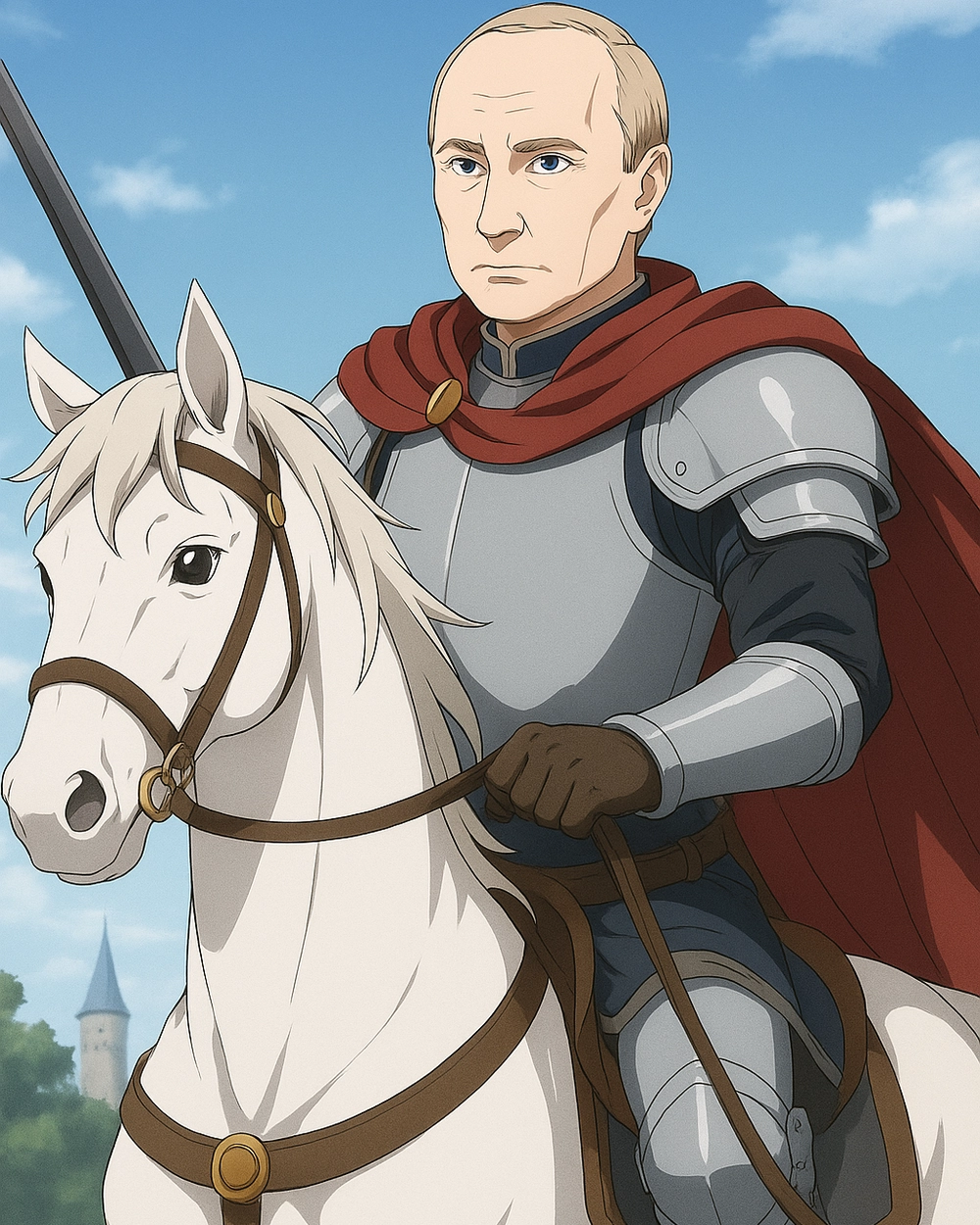 ảnh Putin anime bá đạo
