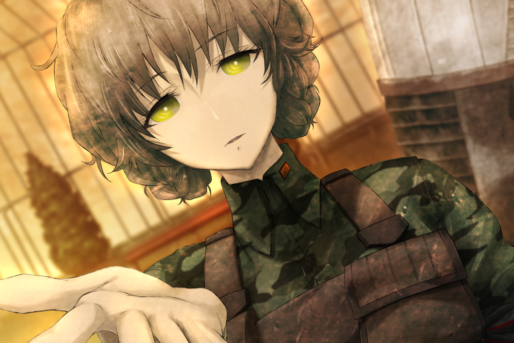 suzuha amane art anime style