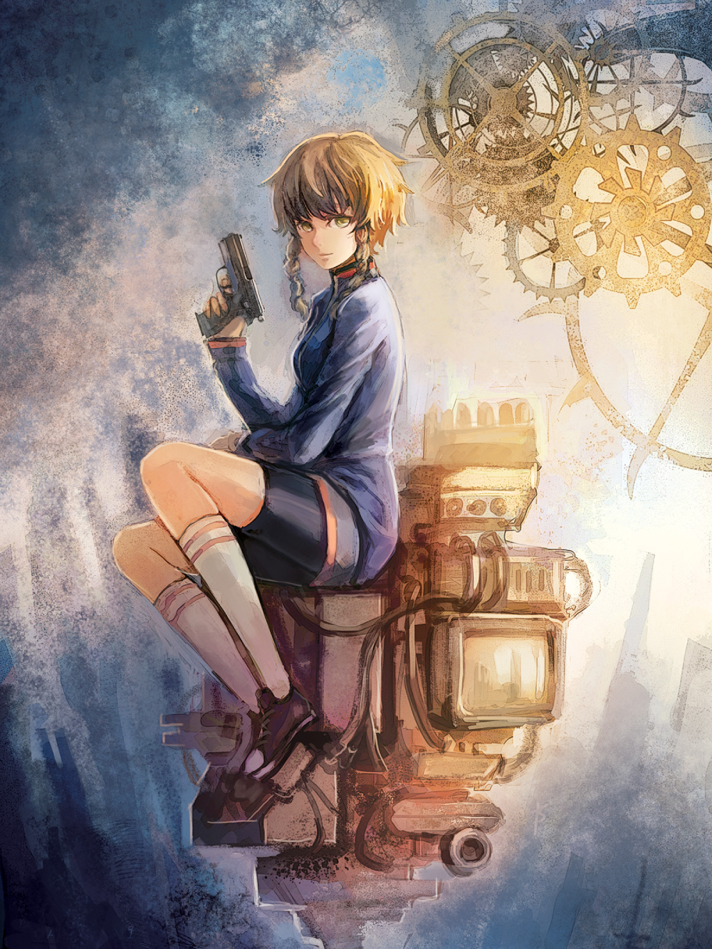 suzuha amane art poster