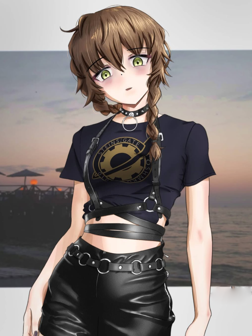 suzuha amane art nữ chiến binh