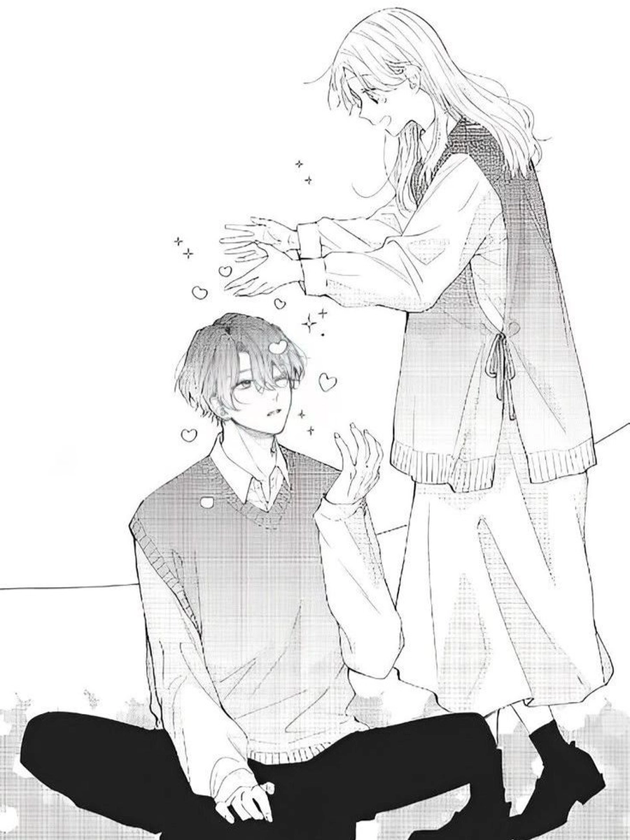 ảnh trắng đen anime couple