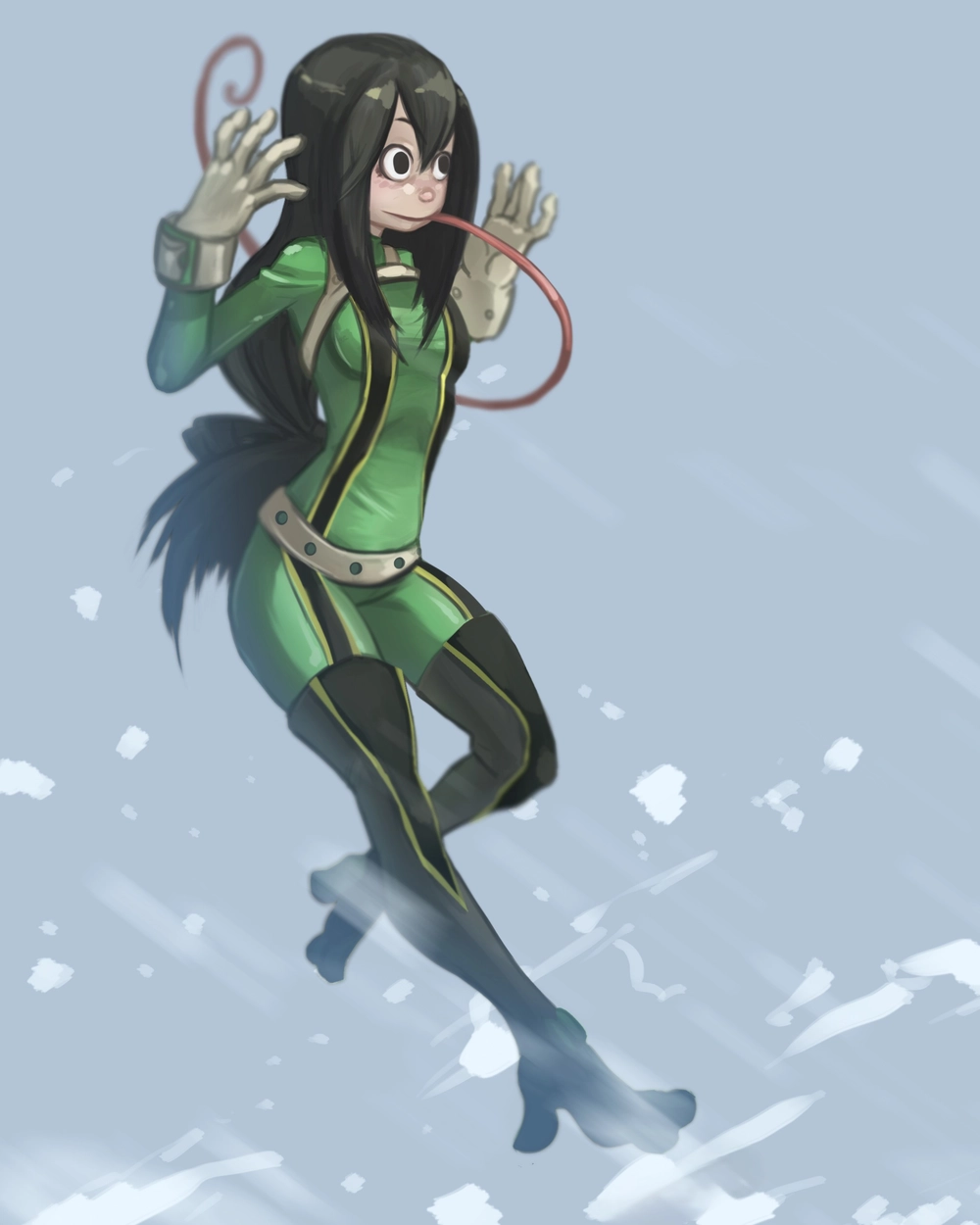 ảnh nhân vật tsuyu asui