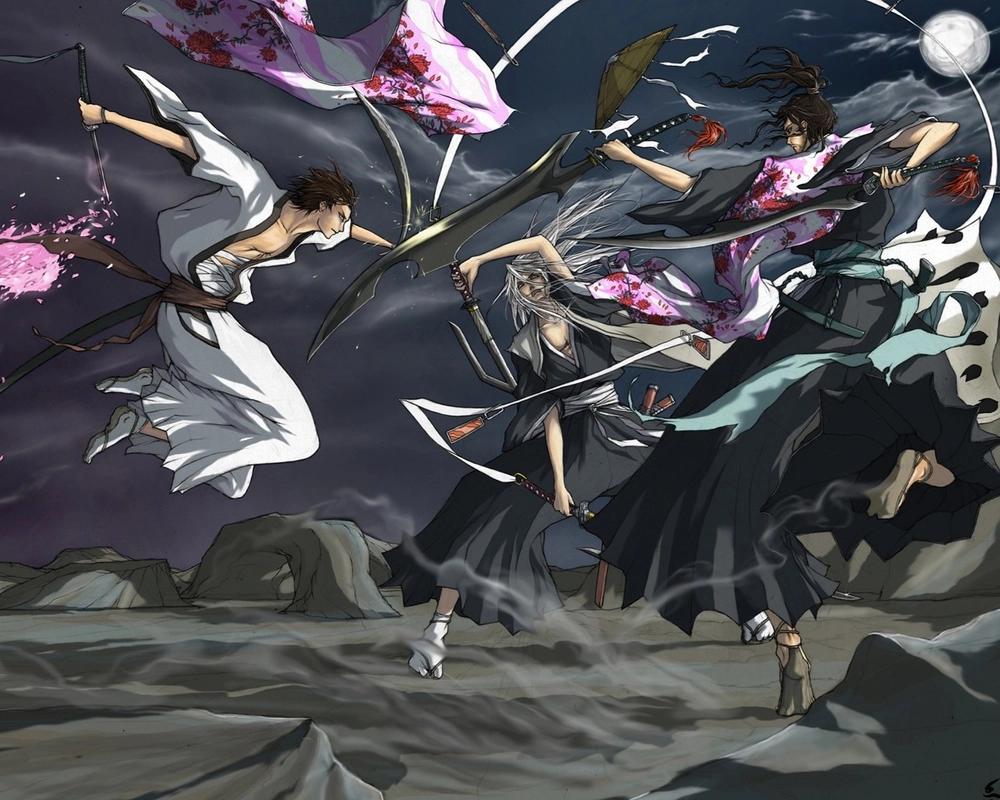 hình ảnh anime đánh nhau ác liệt