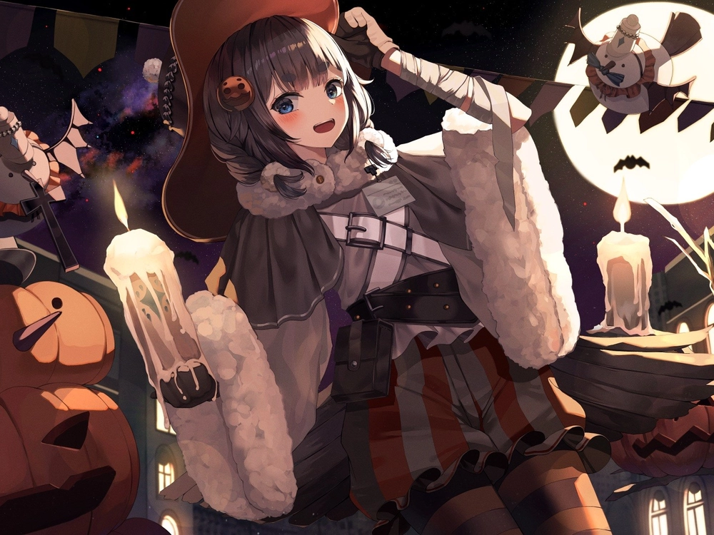anime halloween style