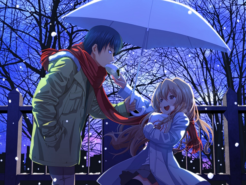 anime tuyết sáng ban mai