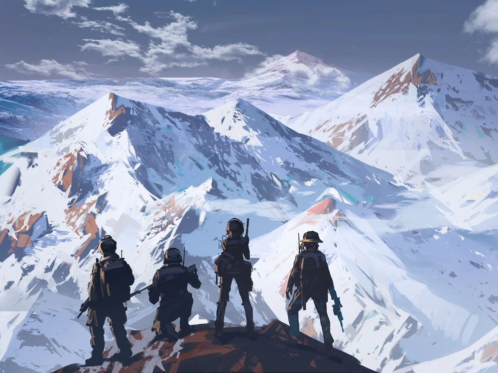 anime tuyết trắng lãng mạn