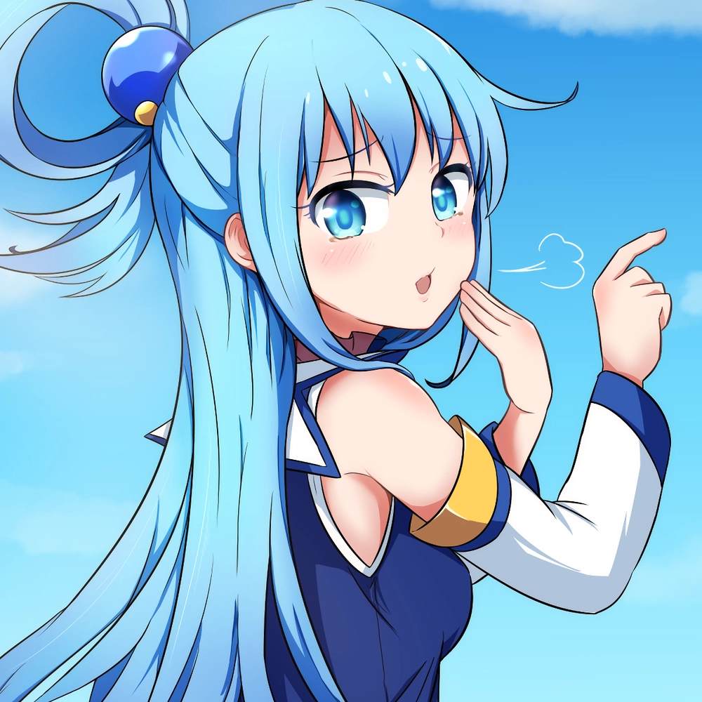 aqua anime ảnh nền chất lượng cao