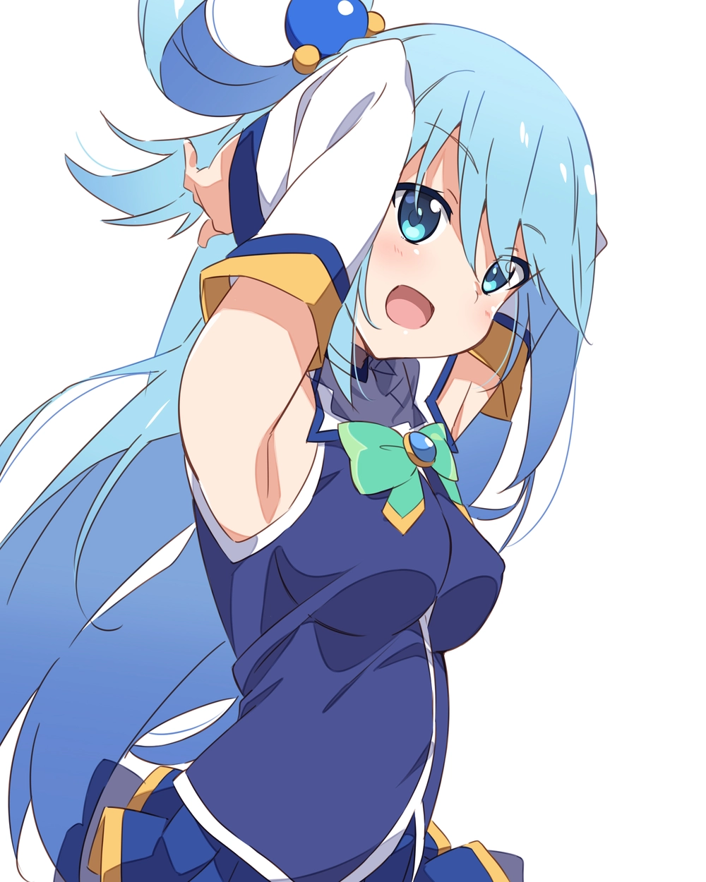 nữ thần aqua anime hình 4k sắc nét