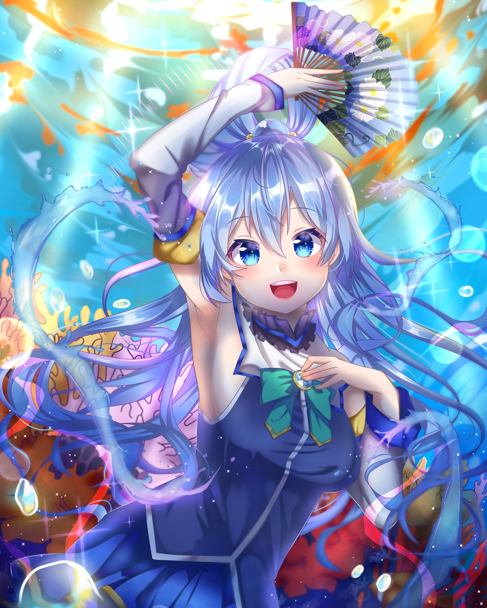 aqua anime ảnh anime girl đẹp hd