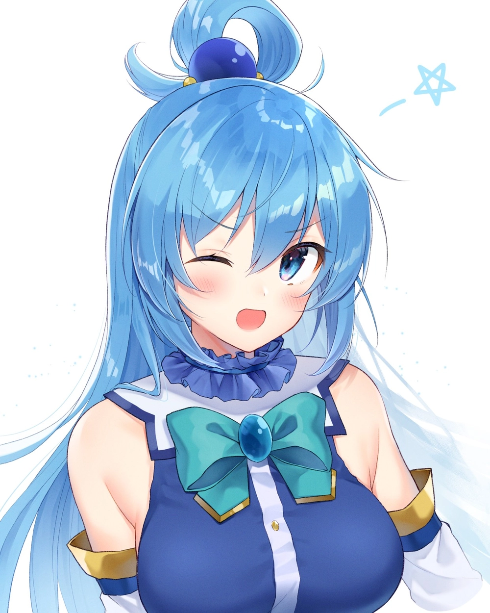 aqua anime cute wallpaper điện thoại