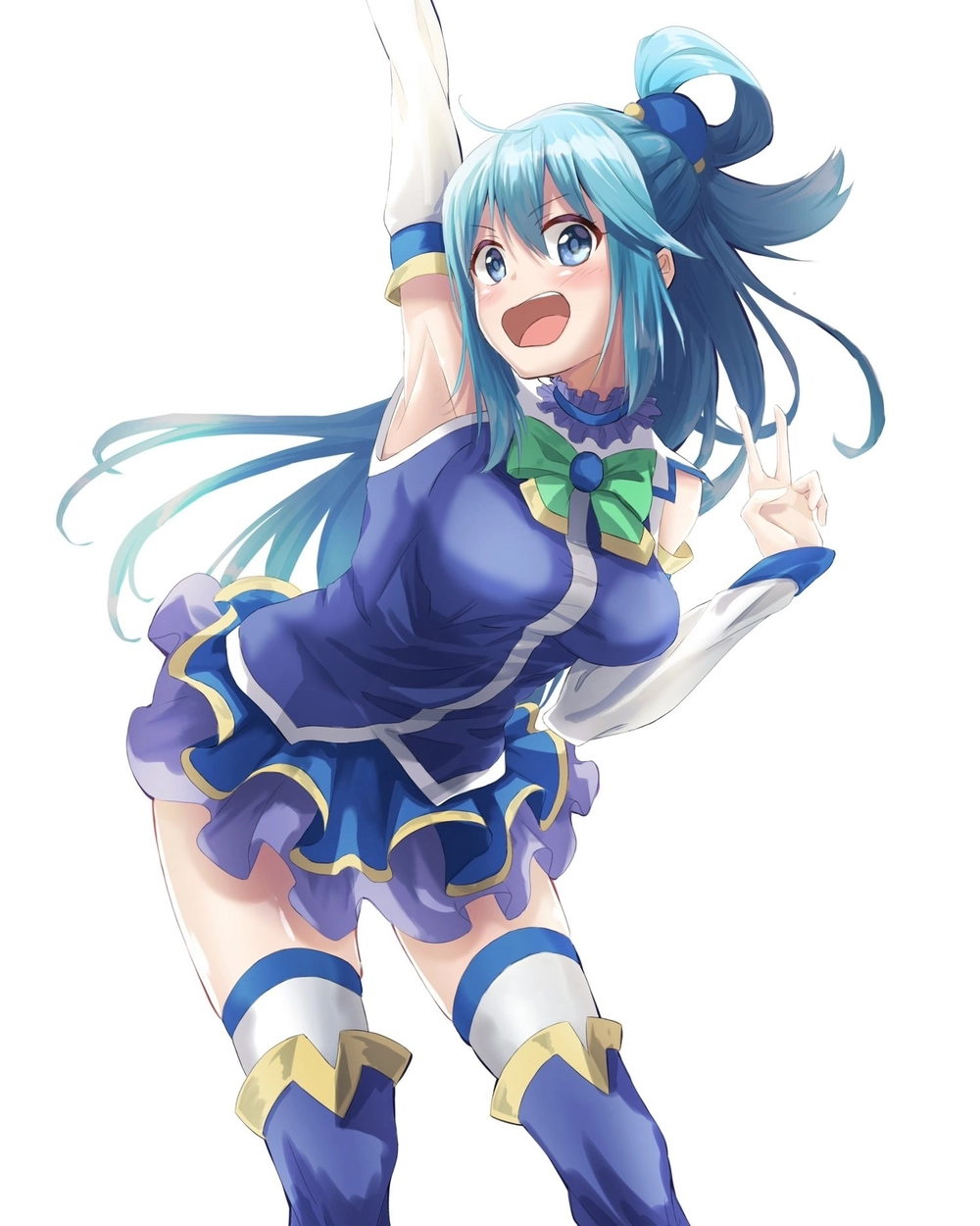 nữ thần aqua anime ảnh đẹp nhất