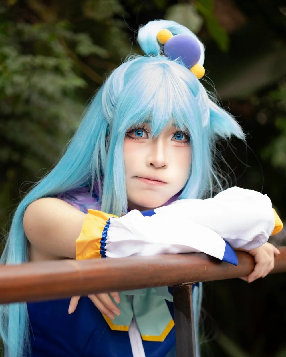 konosuba aqua cosplay chất lượng cao