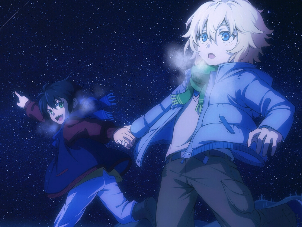 cặp đôi anime tay trong tay