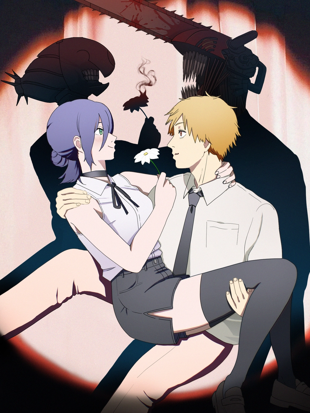 hình nền điện thoại reze chainsaw man