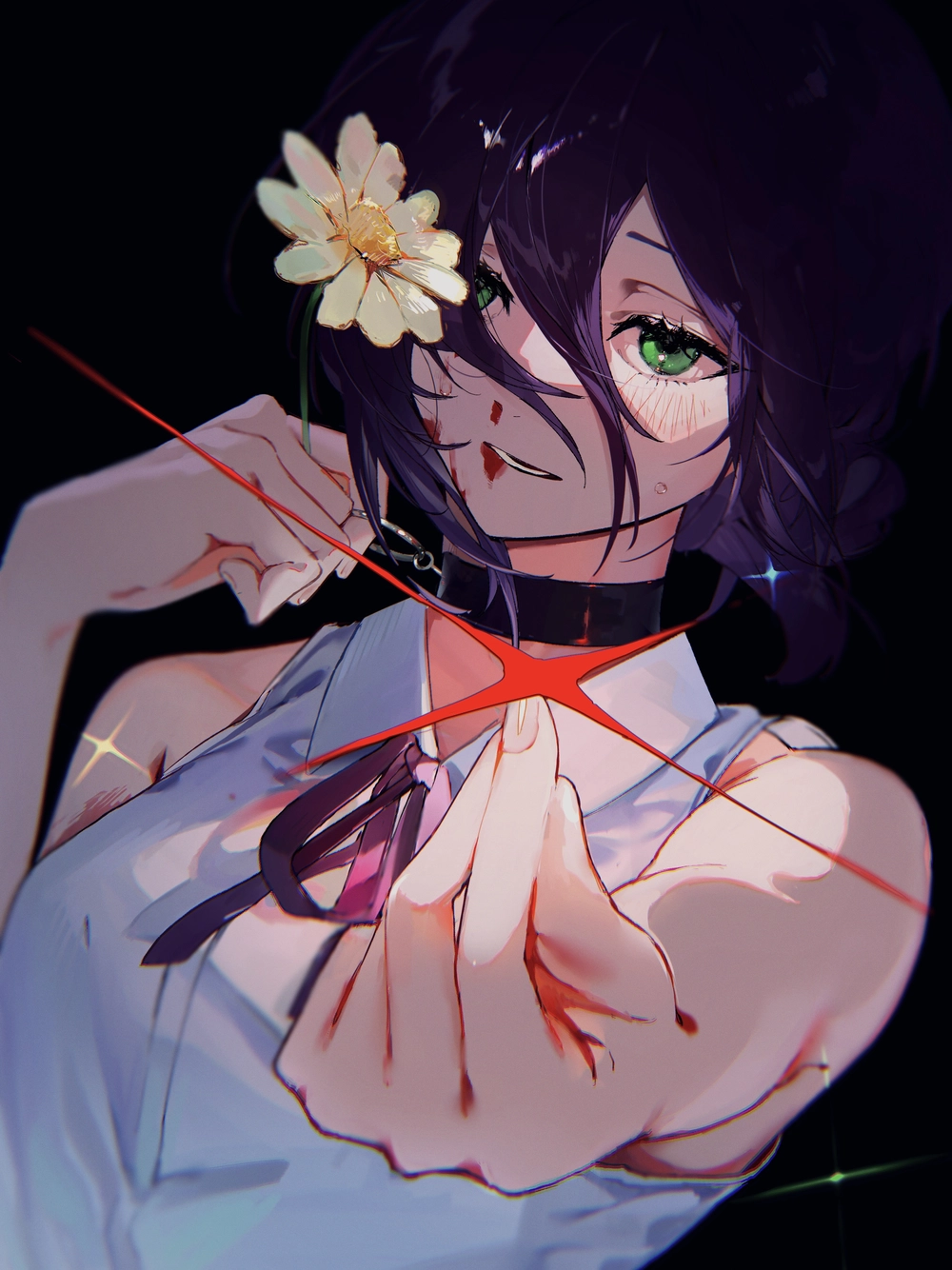 ảnh vẽ reze chainsaw man