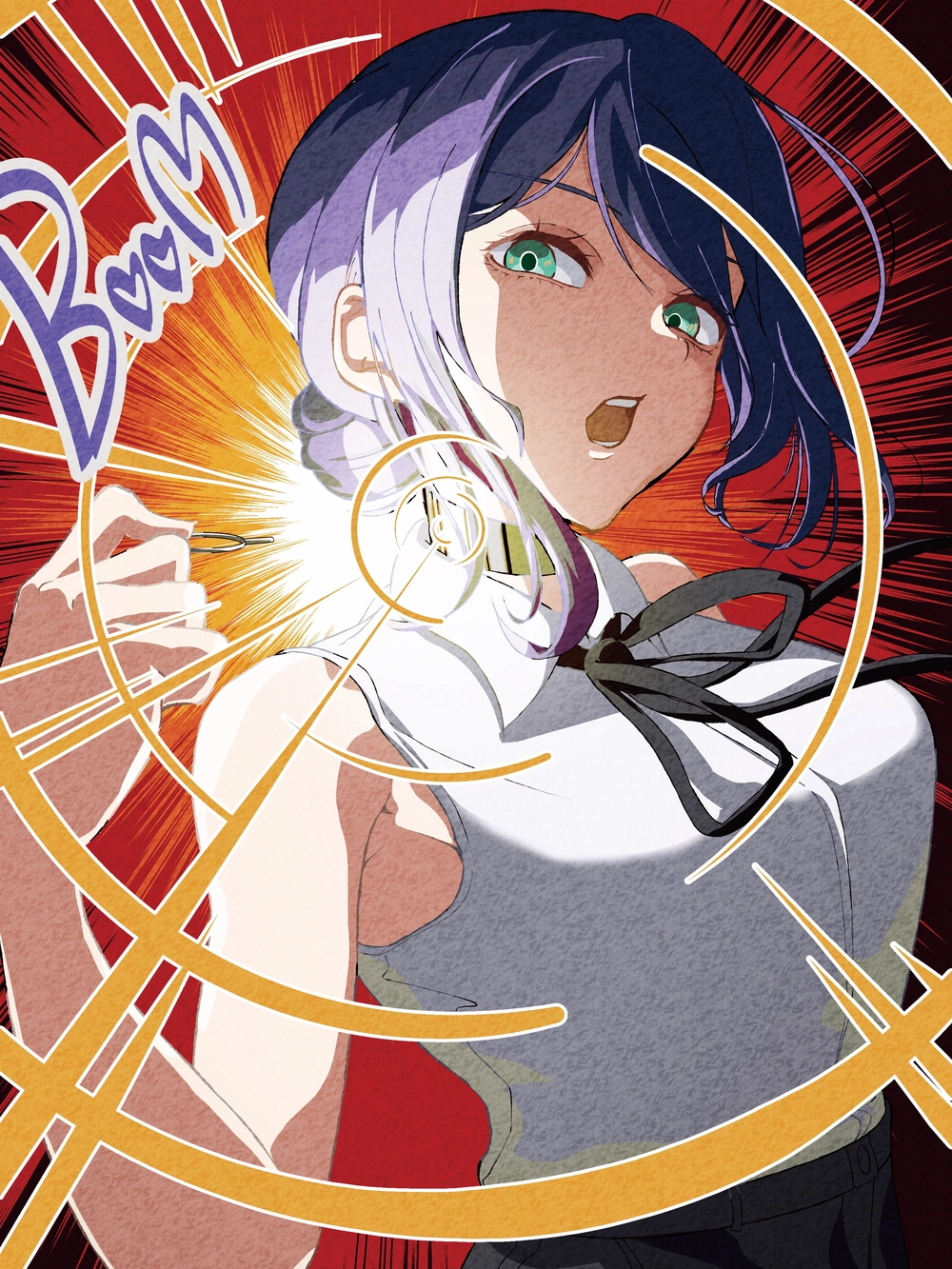 art reze chainsaw man anime