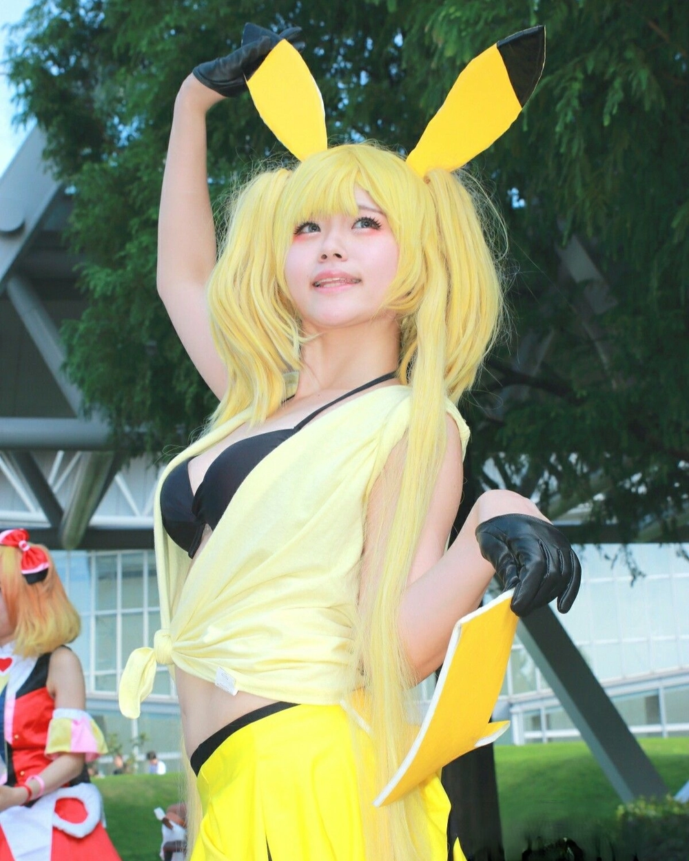 cosplay pikachu dễ thương