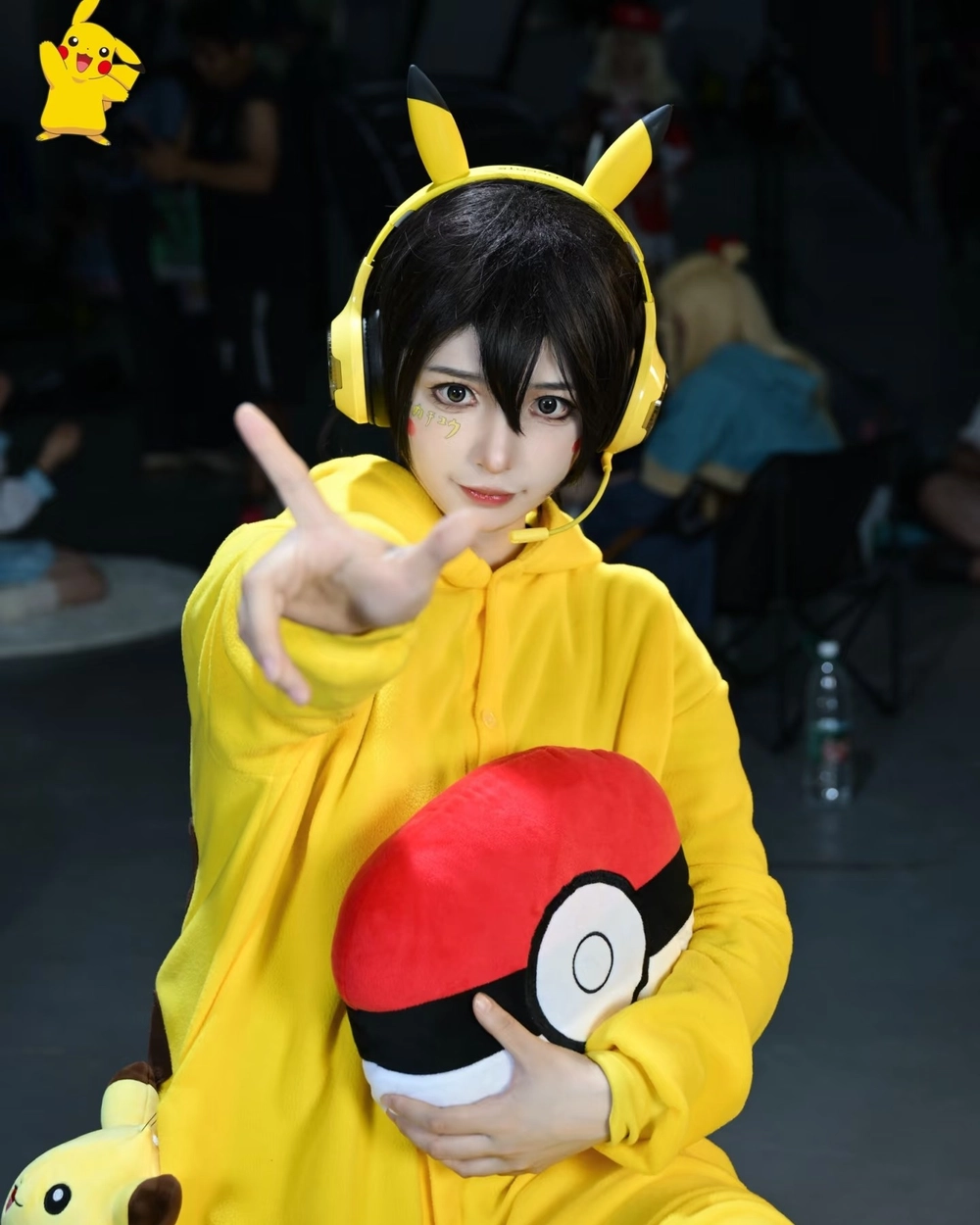 cosplay pikachu phiên bản cute
