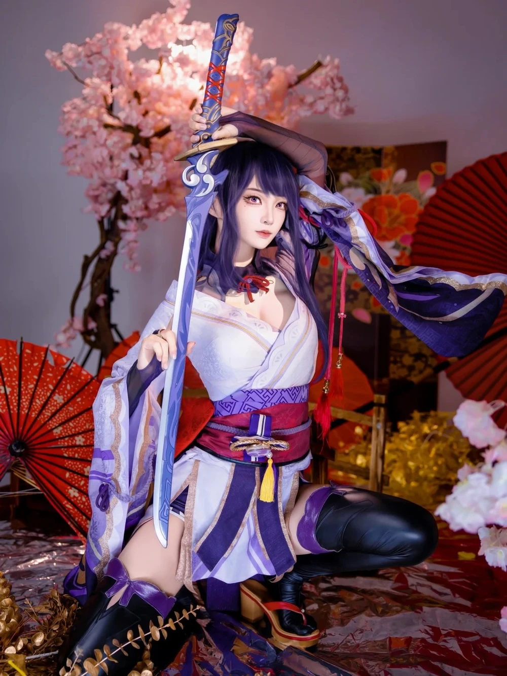 cosplay raiden shogun 4