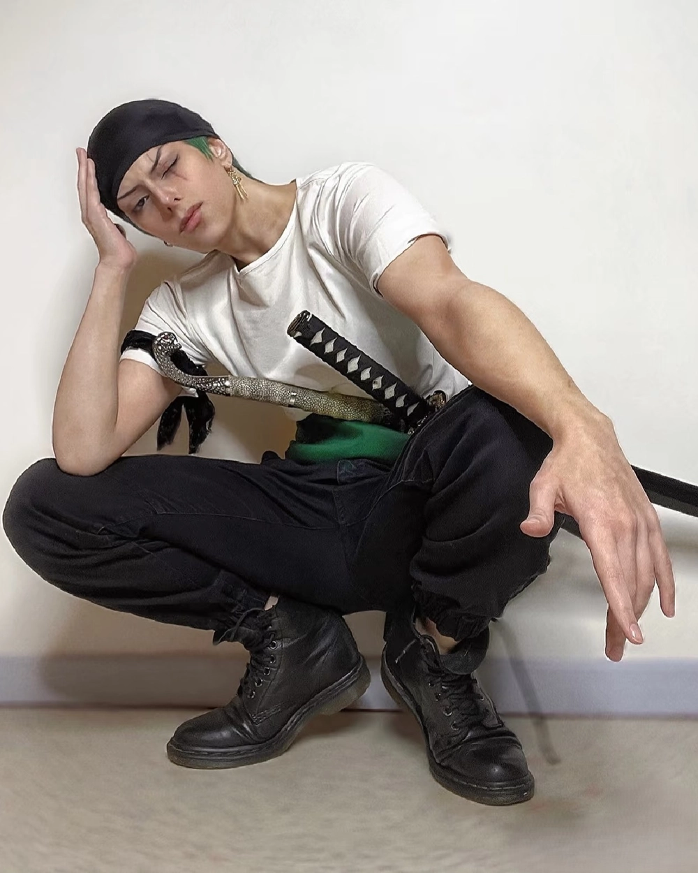 cosplay zoro chuẩn kiếm sĩ