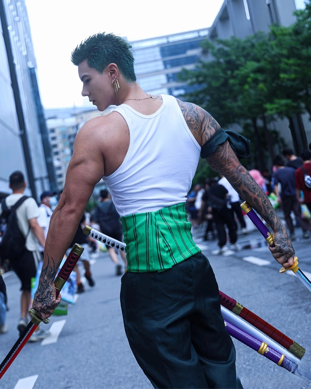 zoro cosplay cực chất