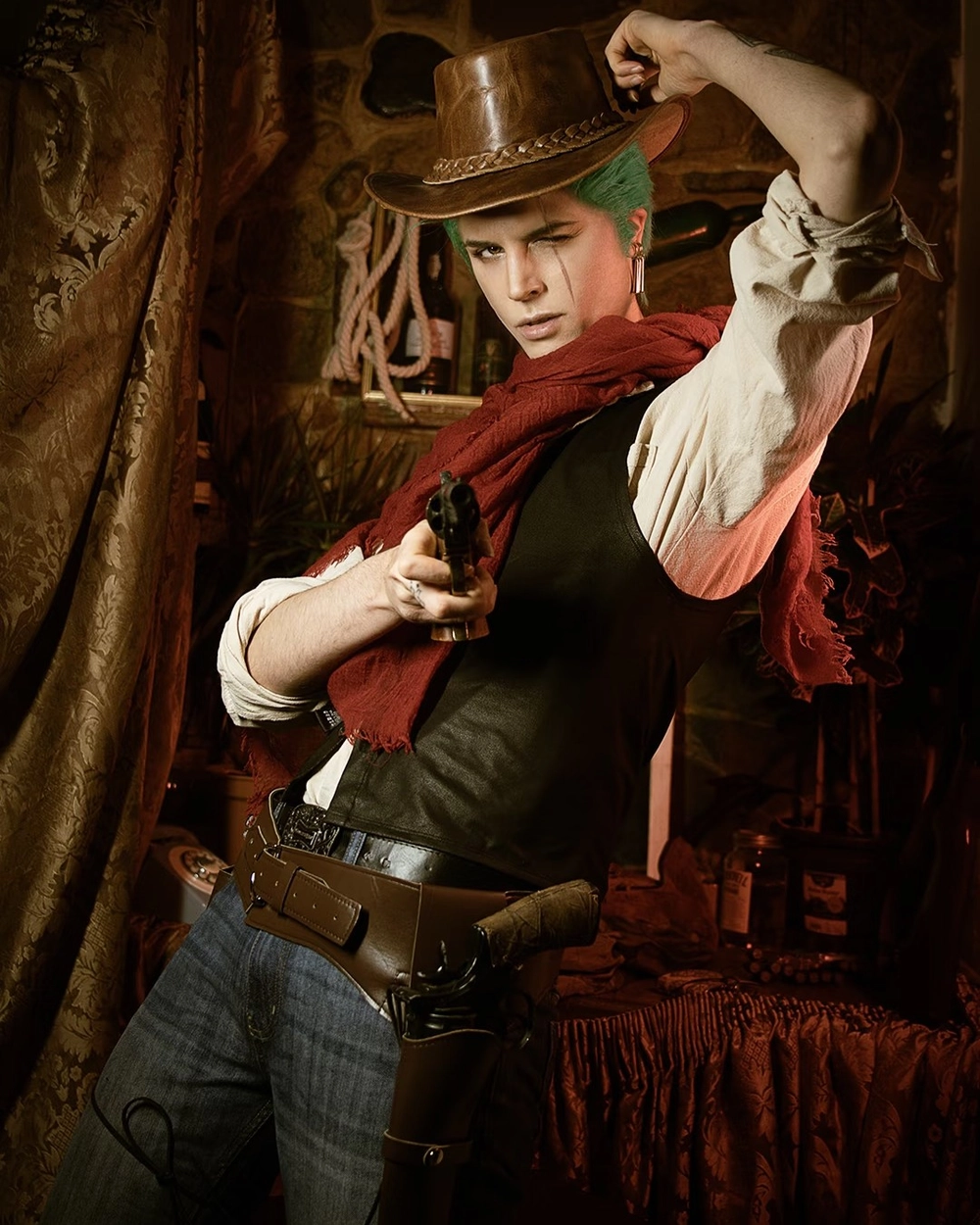 zoro cosplay anime style