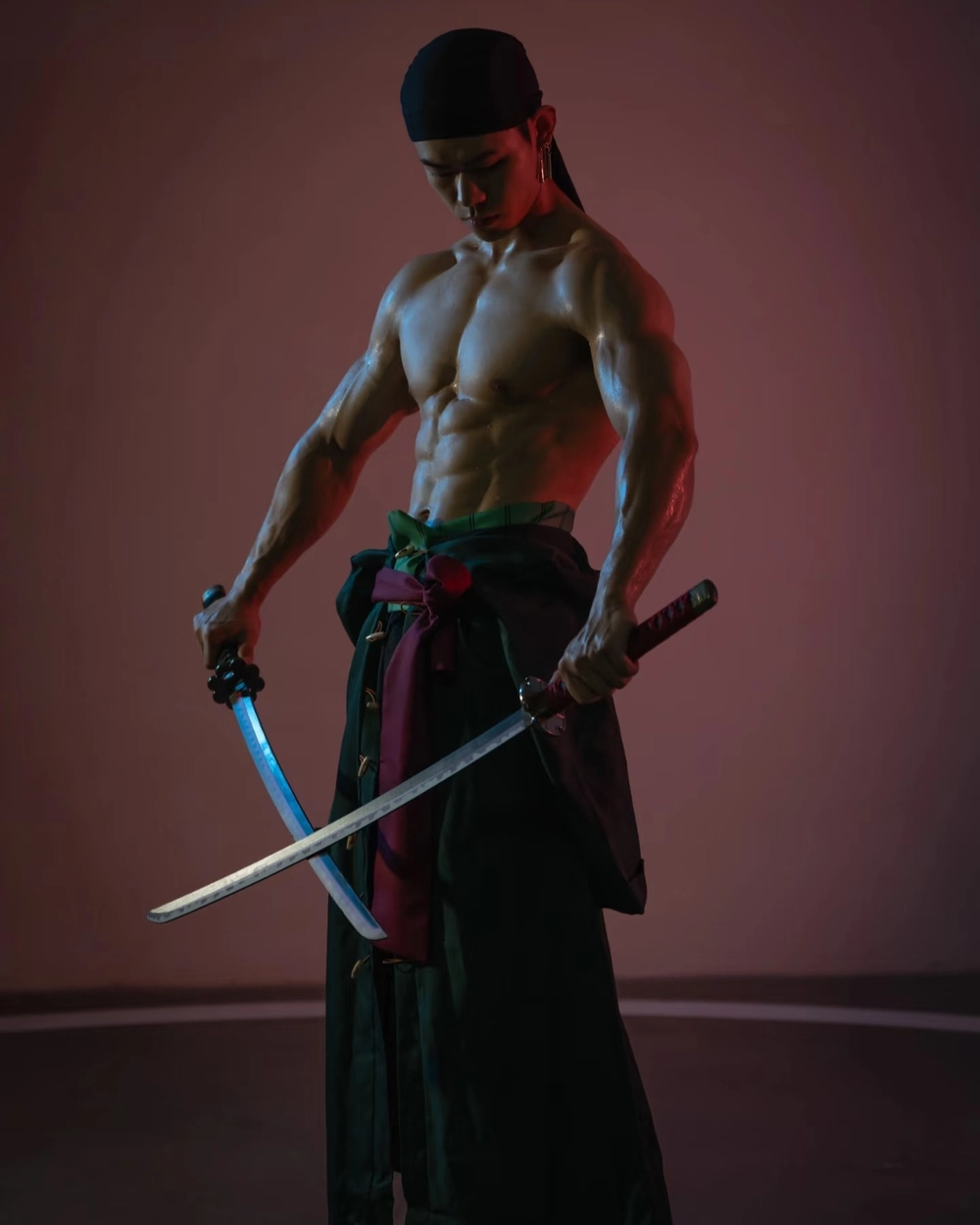 ảnh zoro cosplay siêu ngầu