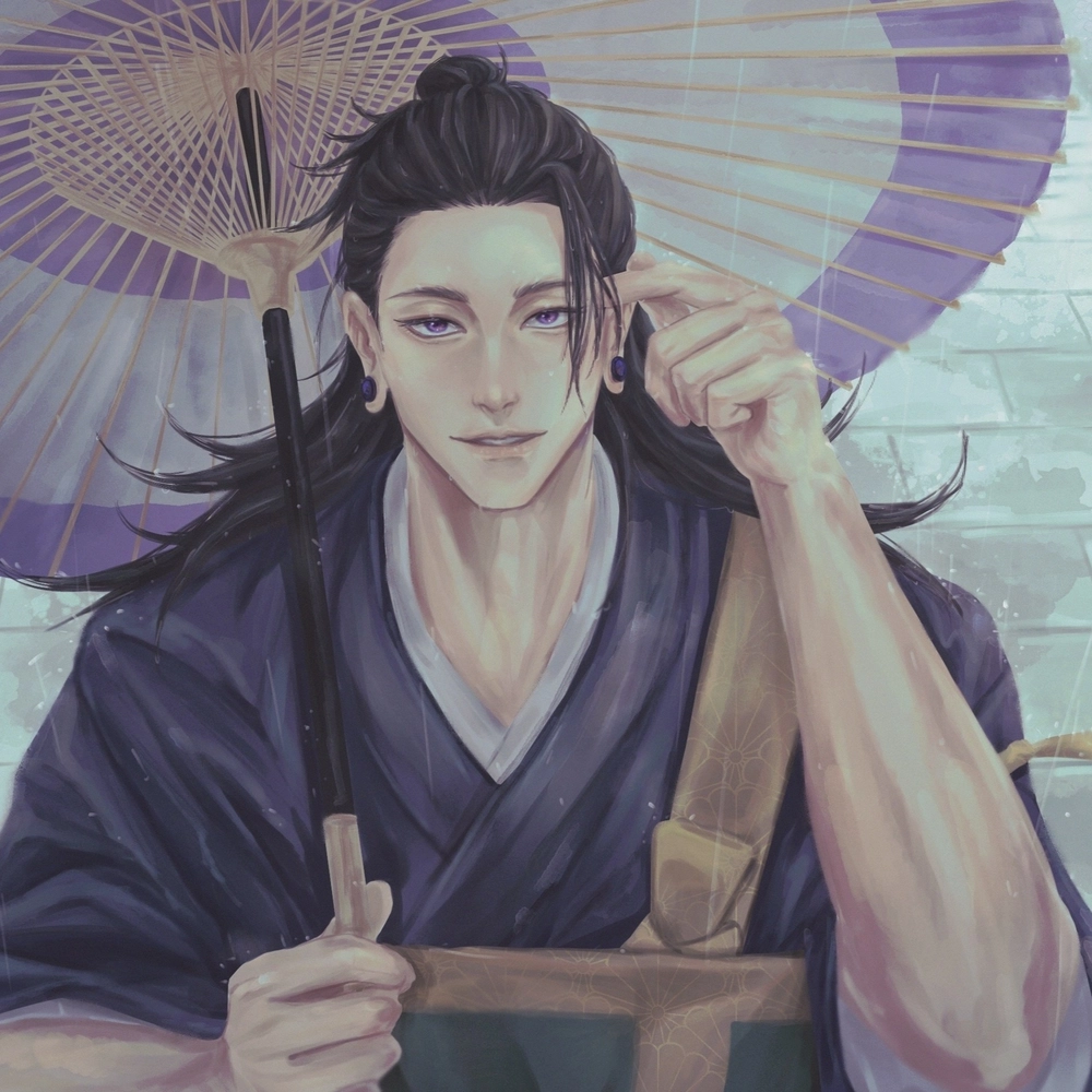 ảnh geto và gojo anime