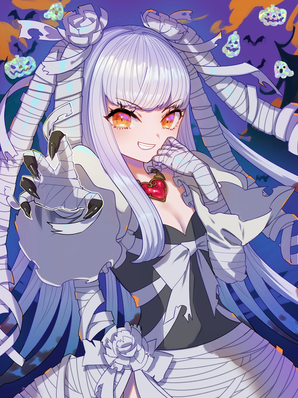 halloween anime girl