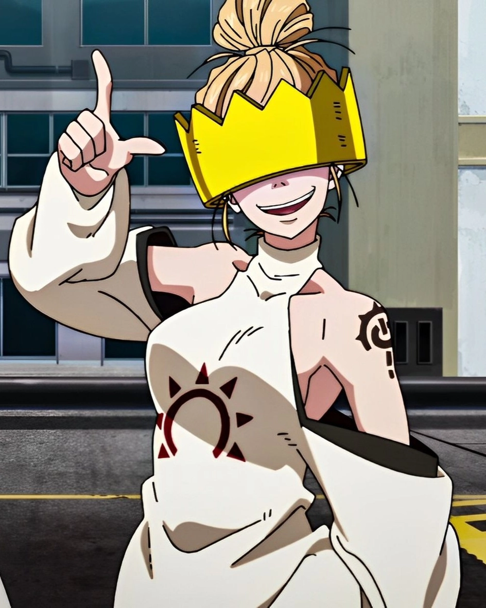 biểu cảm fire force haumea