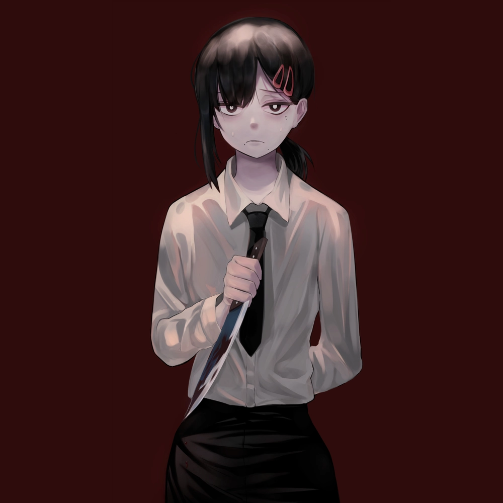 Bộ ảnh chainsaw man higashiyama kobeni chibi