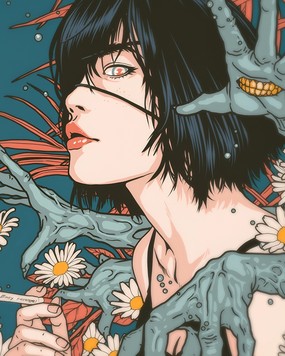 hình himeno chainsaw man cuốn hút