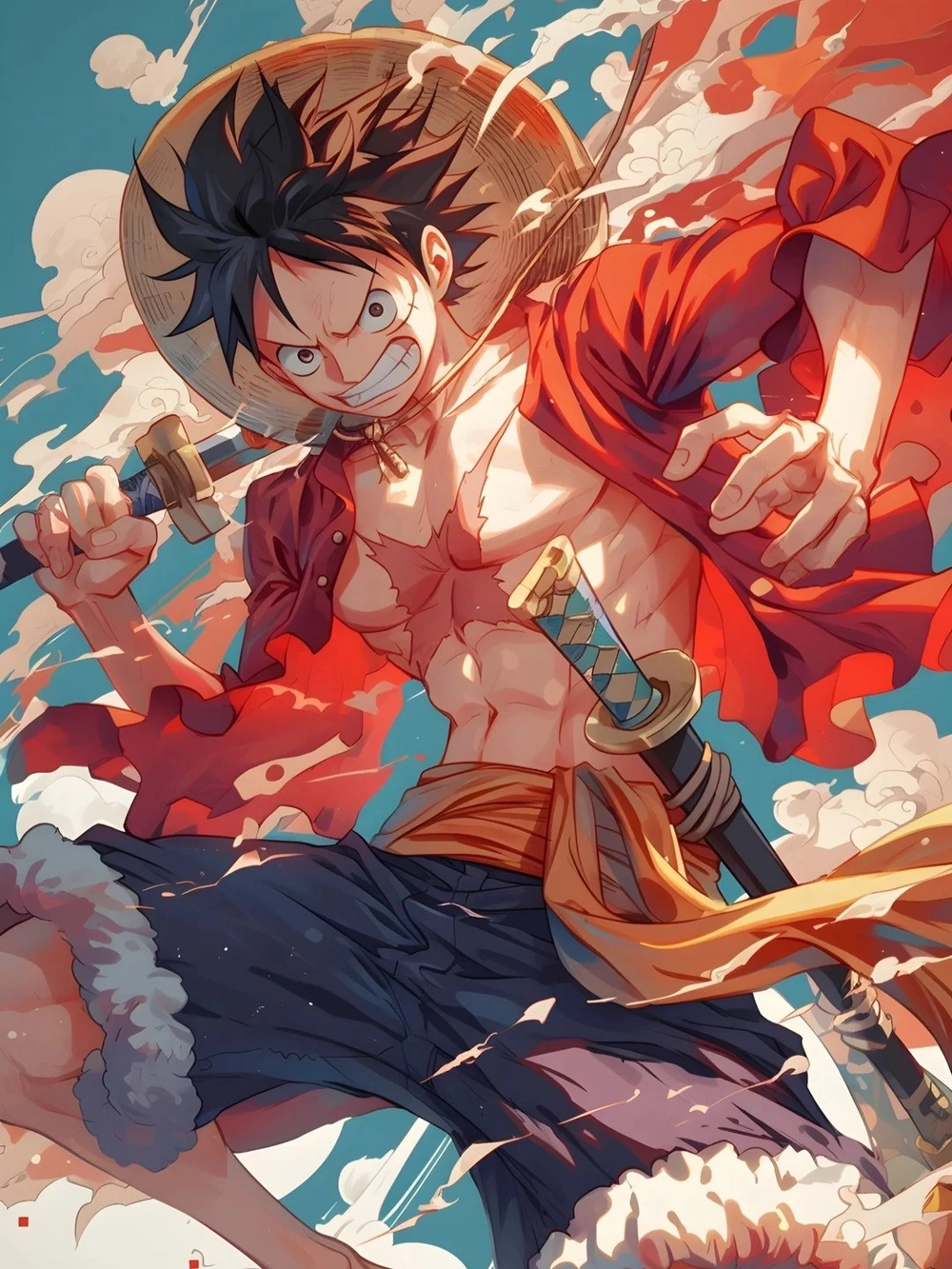 hình ảnh luffy cực ngầu