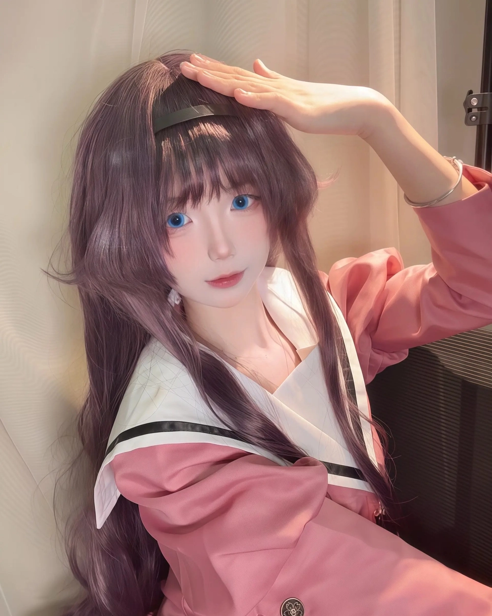 kaoruko waguri cosplay hình nền 4k