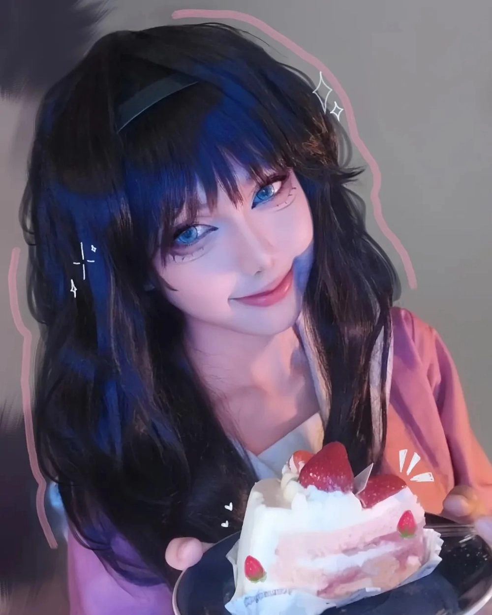 waguri kaoruko cosplay hình cosplay anime girl