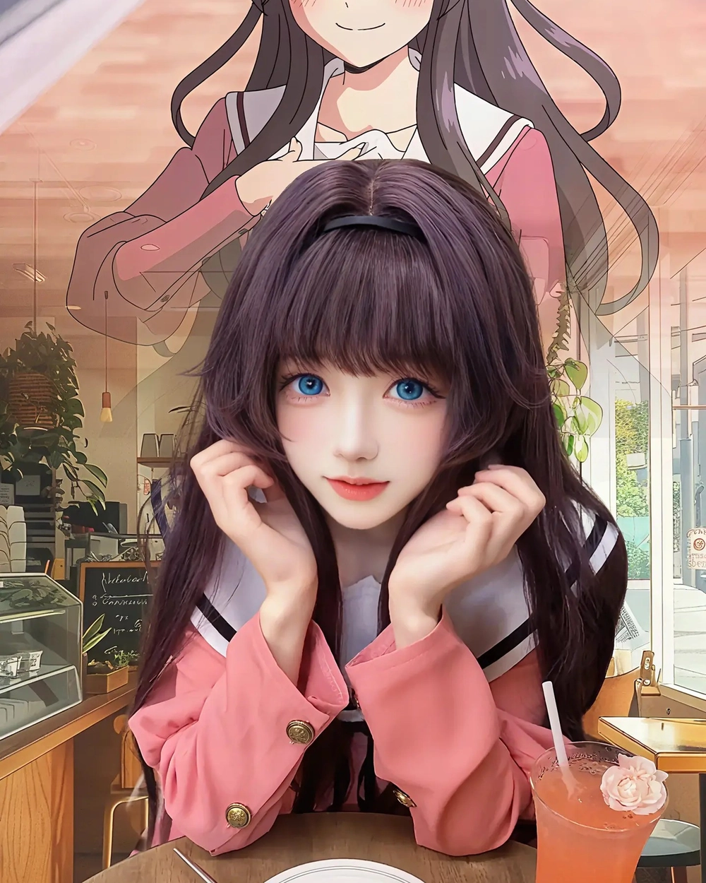 waguri kaoruko cosplay cosplay girl ngầu