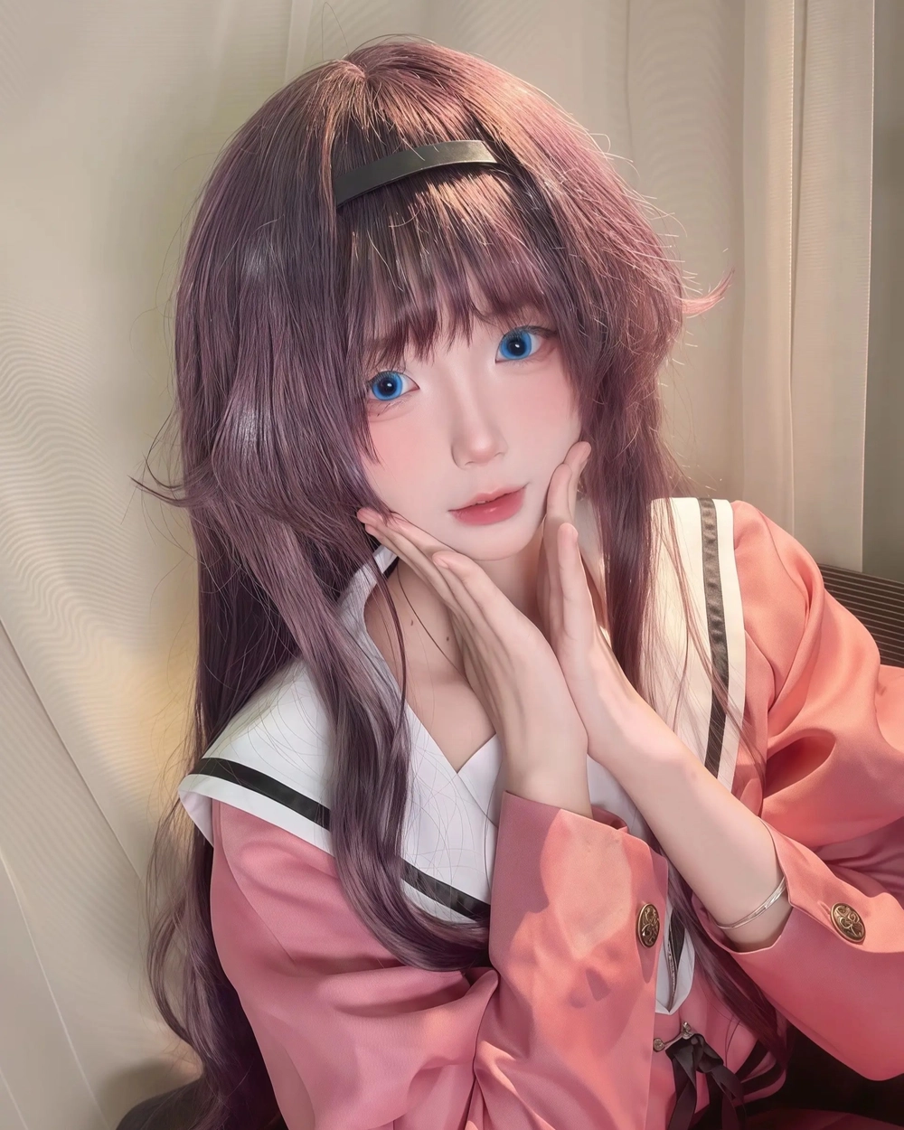 kaoruko waguri cosplay wallpaper đẹp