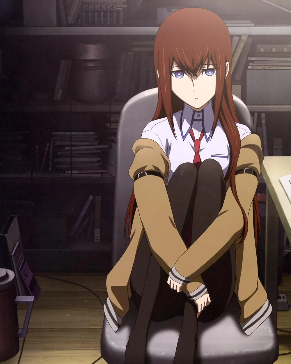 ảnh kurisu makise anime