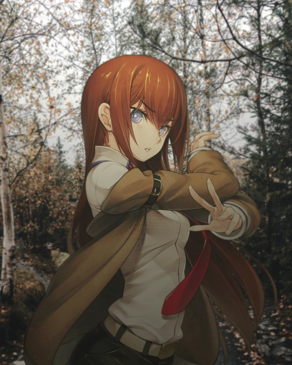 kurisu makise wallpaper full hd