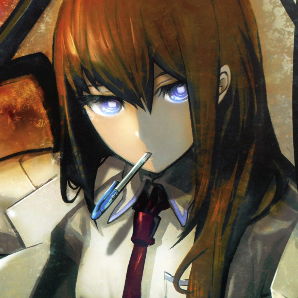 ảnh kurisu makise cute