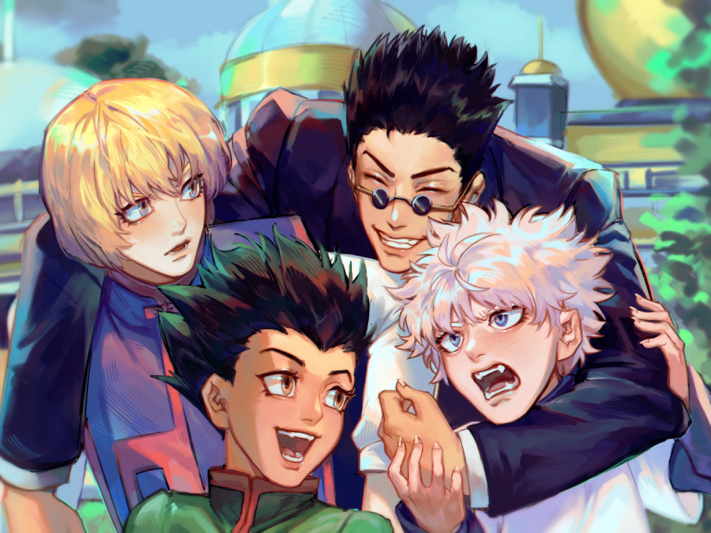 leorio và gon thân thiết