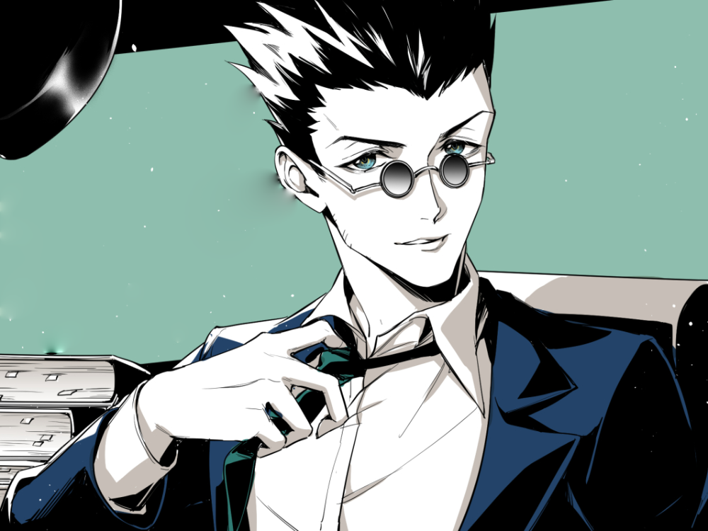 leorio hxh cười tươi