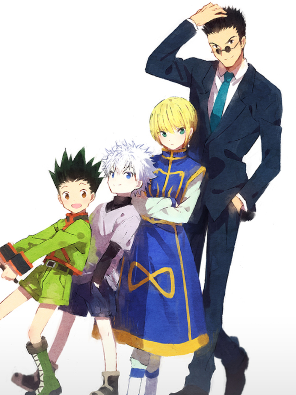 leorio cùng nhóm gon