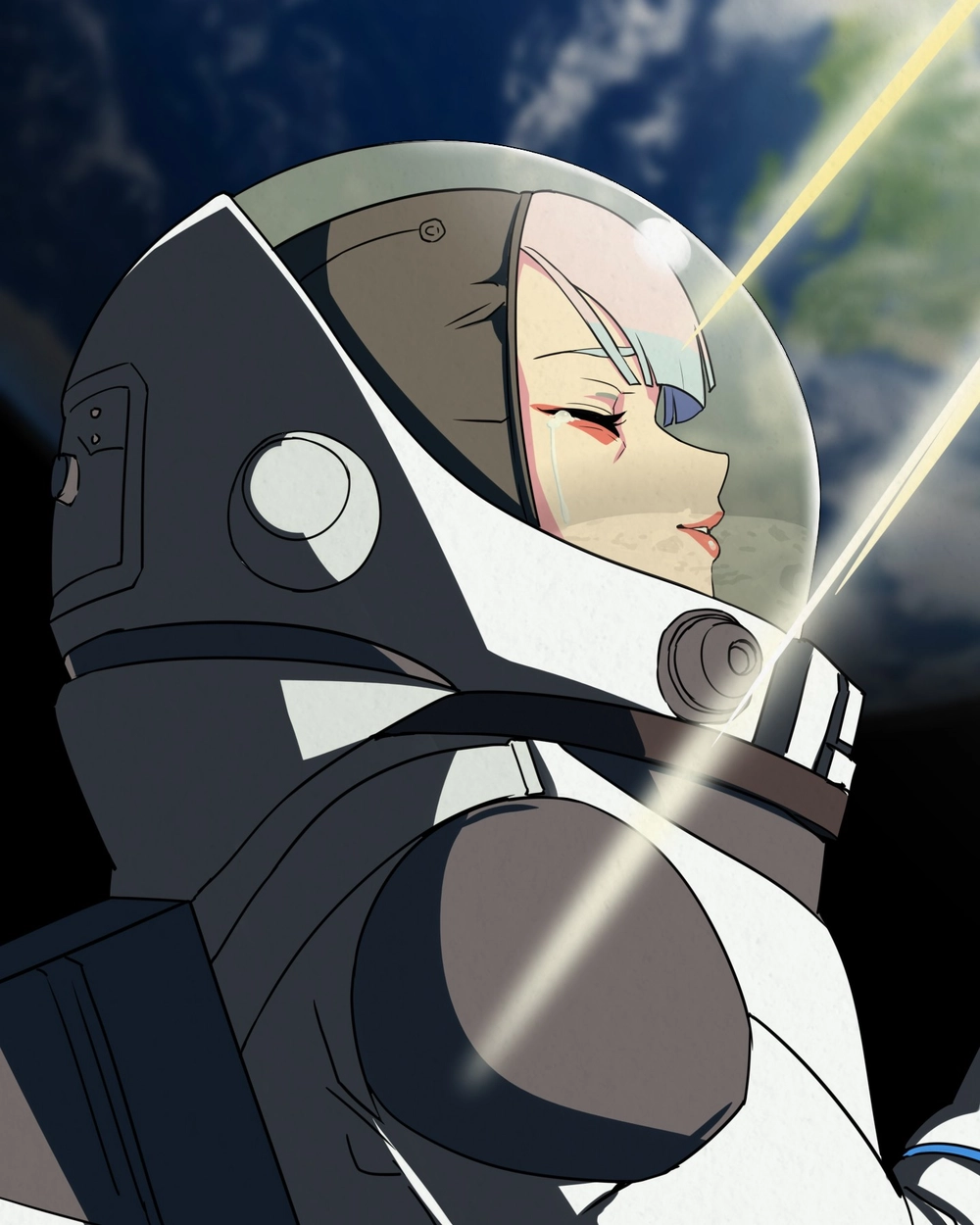 anime lucy cyberpunk hình nền 4k